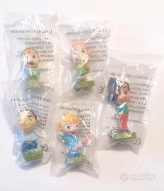 n° 5 sorpresine Kinder Ferrero I ROTEO' sigillati