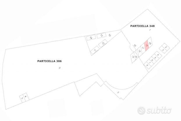 Posto auto scoperto (Foglio 6, Particella 348, Sub