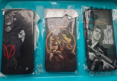 x Samsung S25 3 cover Vfor Scarface +3 pellicole