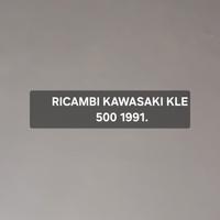 Ricambistica Kawasaki KLE 500 1991 