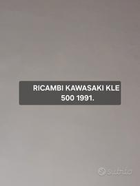 Ricambistica Kawasaki KLE 500 1991 