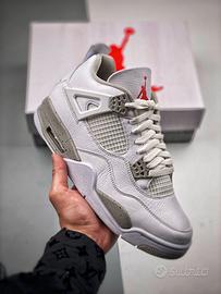 Jordan 4 Retro Bianco Oreo
