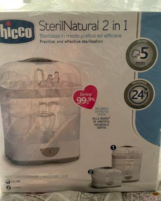 Sterilizzatore chicco 2in1