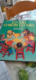 libro per bambini titolo "Lo sai o non lo sai?"