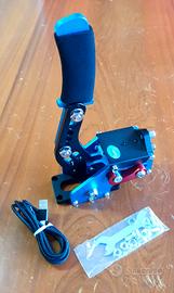 Freno a mano usb azzurro sim racing 