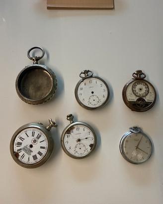 Lotto 6 Orologi da Tasca d'Epoca  Zenith, Hebdomas