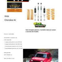 Kit rialzo iron man 4x4 + 5 cm Fuoristrada