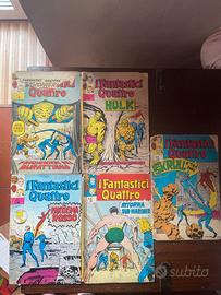 Lotto fantastici quattro corno con l' 8 con hulk