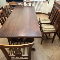 Tavolo fratino con 6 sedie