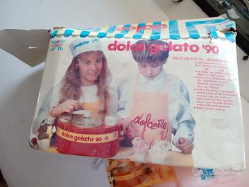 macchina per il gelato per bambini vintage 