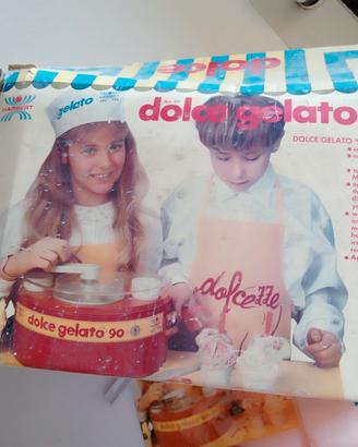 macchina per il gelato per bambini vintage 