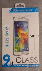 2 vetro temperato Galaxy A40