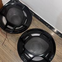 Subwoofer da 250 watt ciascuno