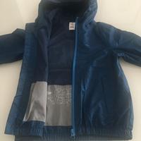 Quechua giubbotto impermeabile tg 5/6 anni