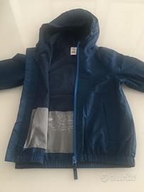 Quechua giubbotto impermeabile tg 5/6 anni