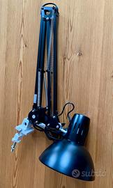 Lampada studio con morsetto