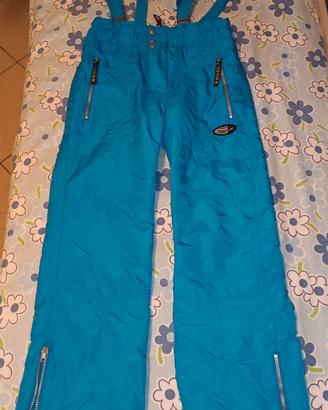 Pantaloni dopo sci azzurri Brugi S/M