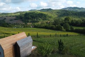 Mini casa da sogno immersa nelle colline italiane