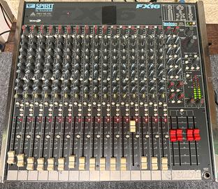 Vintage Mixer 16 canali Soundcraft spirit FX16