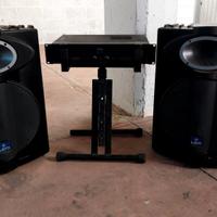 impianto casse LEM 200W  l una più amplificatore 6