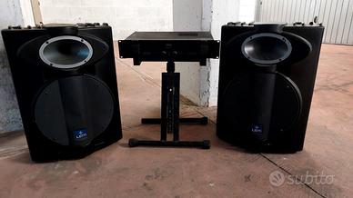 impianto casse LEM 200W  l una più amplificatore 6
