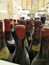 Bottiglie da collezione dal 1975 in avanti barolo