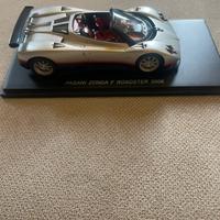 Pagani zonda f roadster scala 1:43 da collezione