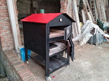 forno a legna per  pizza e farinata