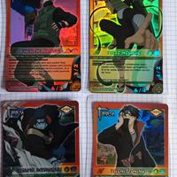 carte naruto holo 1-2/3/4 serie