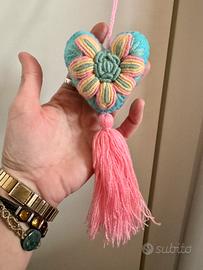 Cuore decorativo artigianato messicano