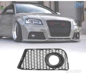 GRIGLIA INFERIORE AUDI A3 8P 08-12 NEBBIA SINISTRA