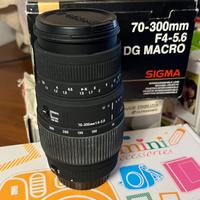 Sigma DG 70-300 Macro per Canon