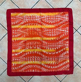Foulard in seta OLIVETTI design E Bonfanti - RARO