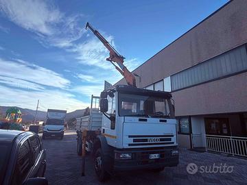 IVECO EUROCARGO 150E18 CON GRU E CASSONE RIBALTABI