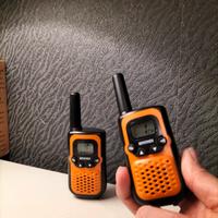 Coppia micro walkie-talkie