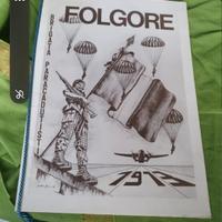 Paracadutisti Folgore calendario storico del 1973 