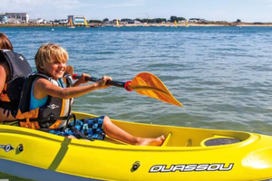 Kayak rigido monoposto OUASSOU giallo