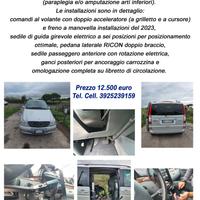 MERCEDES Viano - guida e trasporto disabili