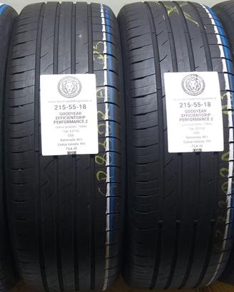 4 GOMME 215 55 18 GOODYEAR A76844