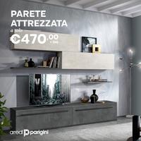 Parete attrezzata come da foto-colori a scelta