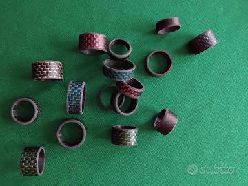 anelli in fibra di carbonio