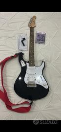 Chitarra elettrica yamaha + ampli Marshall 15w