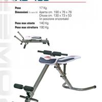 Panca multifunzione HIGH POWER AD430 – robusta e r