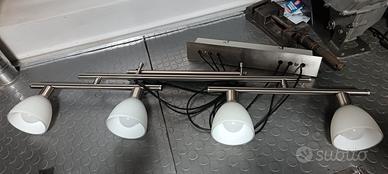 
Lampadario Wofi 4 luci orientabili 