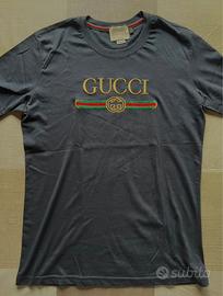T-shirt Gucci logo ricamato