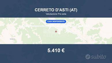 Immobile in asta di 154 m² a Cerreto d'Asti