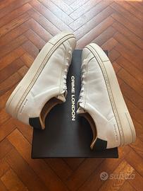 Scarpe Crime London Extralight Uomo Pelle Bianca46