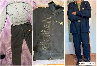 2 Tute Adidas e Hollywood e 1 felpa Datch