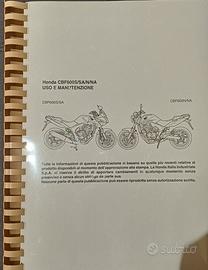 manuale honda cbf600s