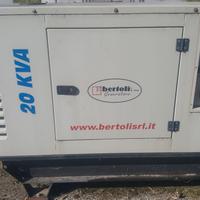 Generatore con motore Kohler 20 kw